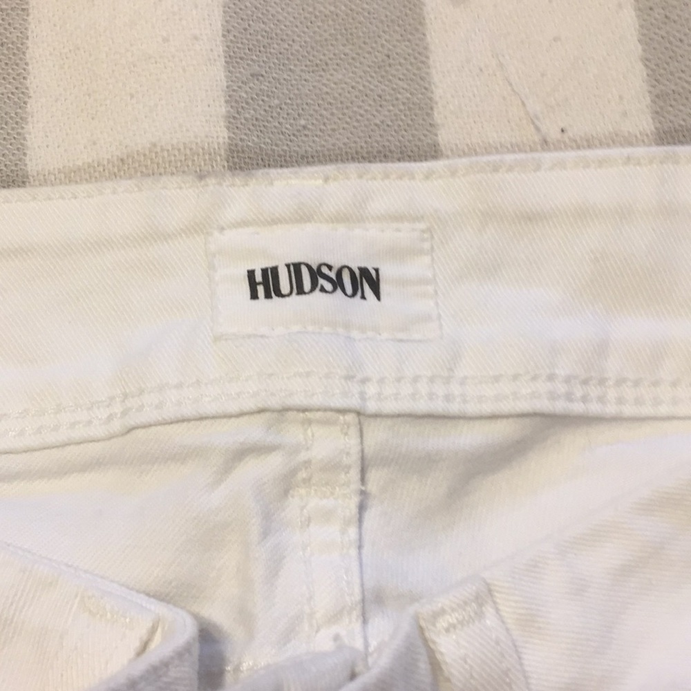 White Hudson jeans